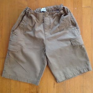 Old Navy Boys Cargo Shorts Tan/Khaki Size 14